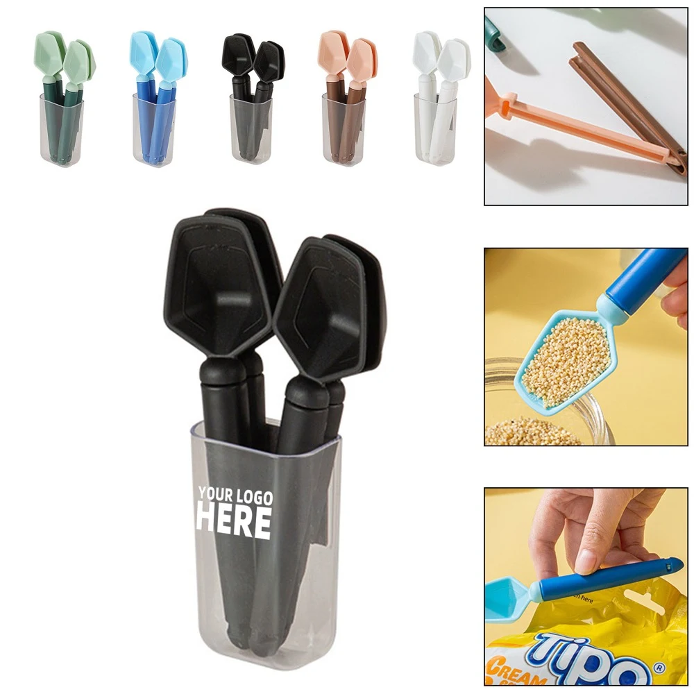 2 In 1 Spoon And Sealing Clip 1