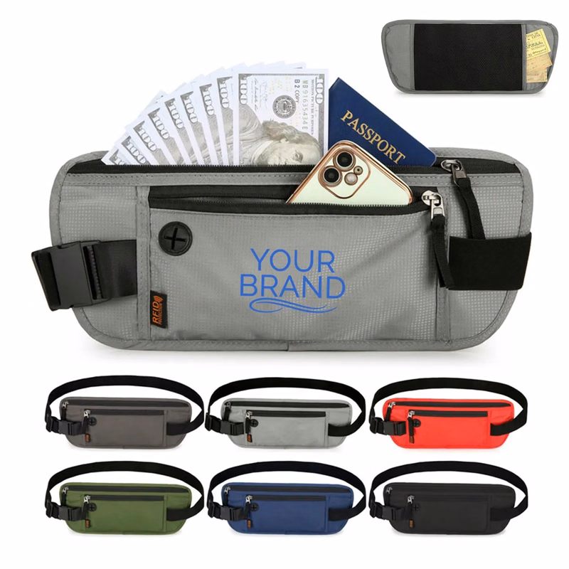 Slim Passport Holder RFID Blocking Travel Pouch