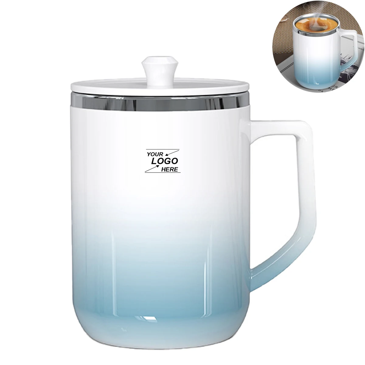 Automatic Temperature Control Ceramic Mixing Mug 1