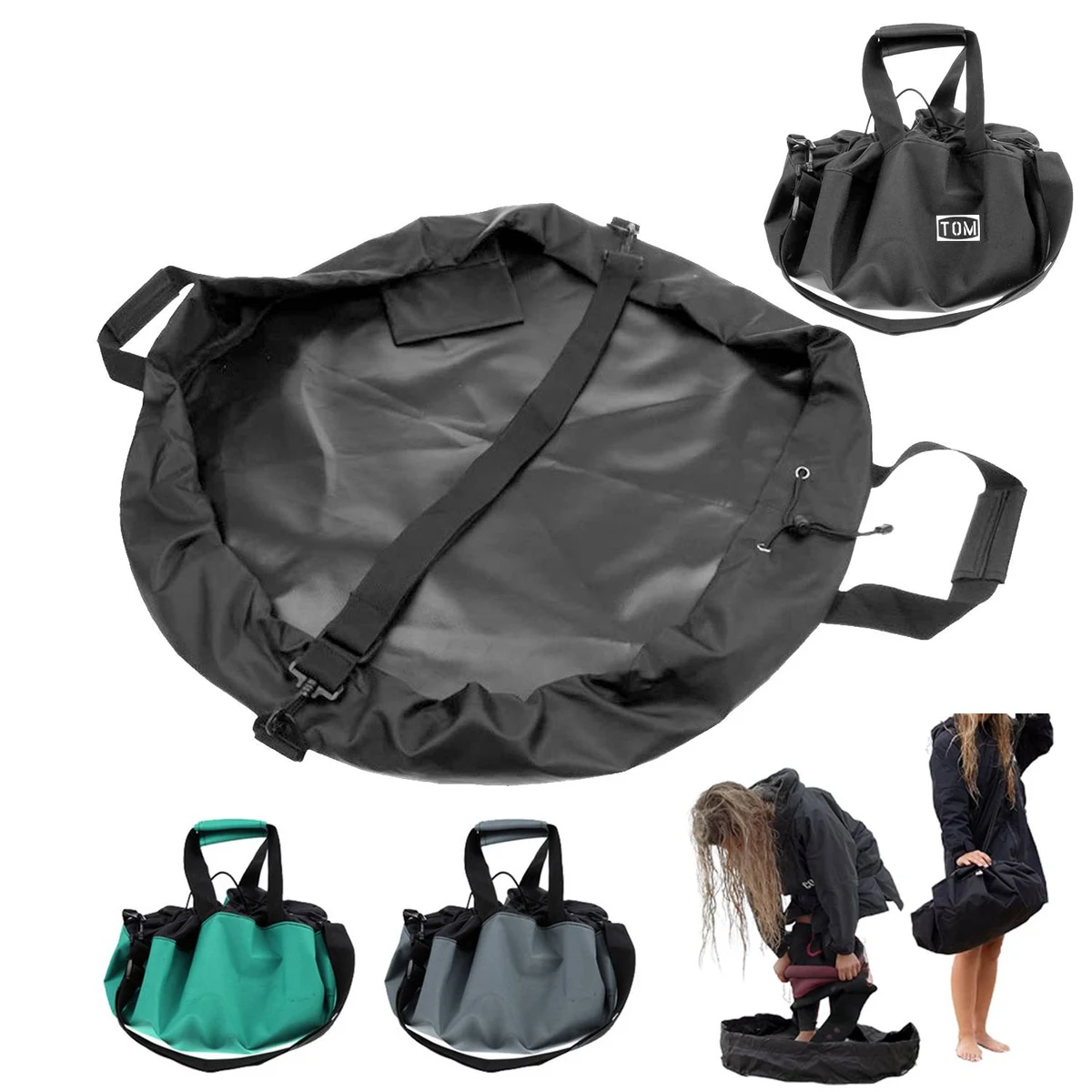 Portable Surf Diving Suit Changing Pad Swimsuit Storage Bag 1
