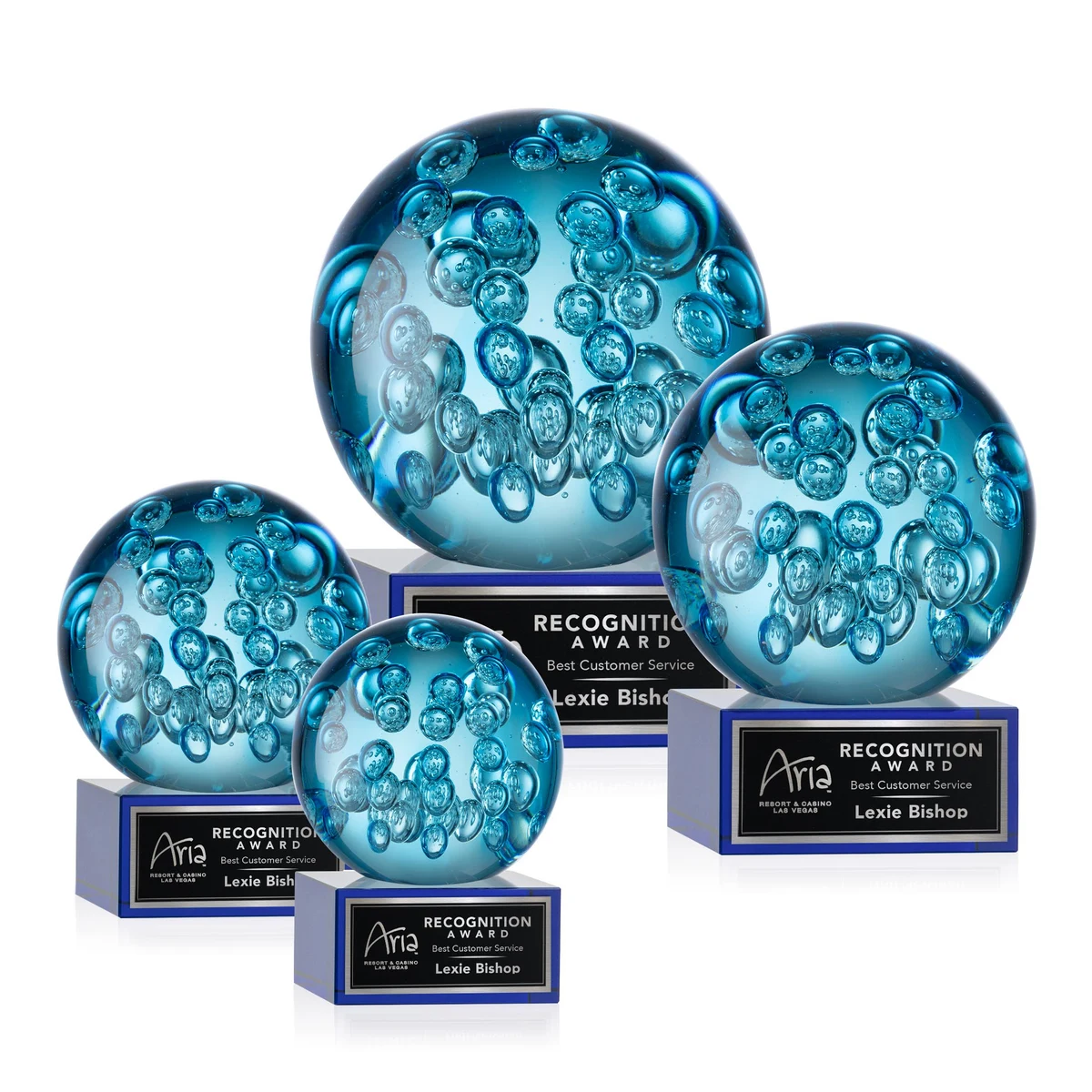 Addison Award on Hancock Base - Blue 1