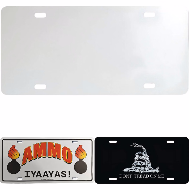 Custom Aluminum License Plate