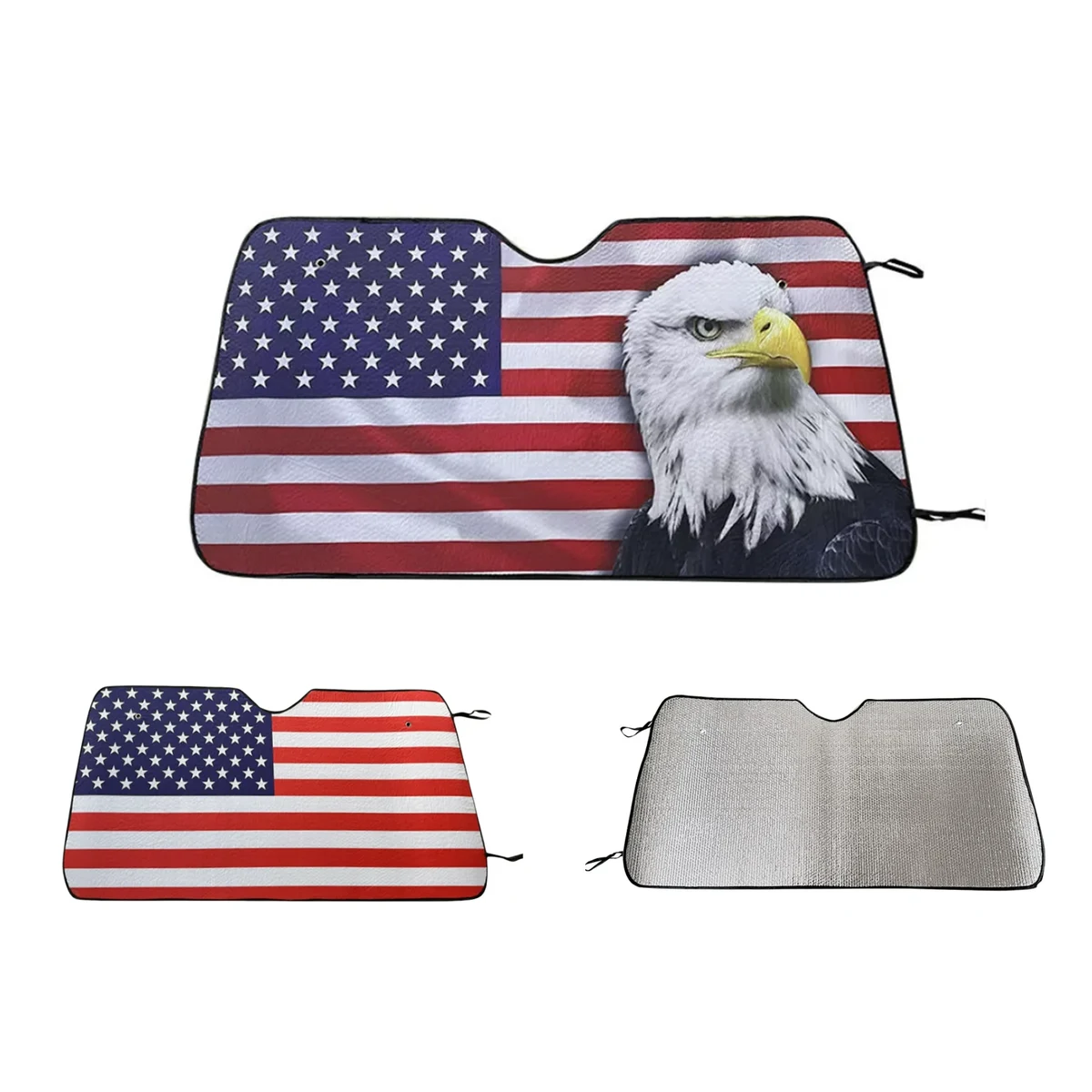 Sublimation Full Color Car Windshield Sun Shade 1