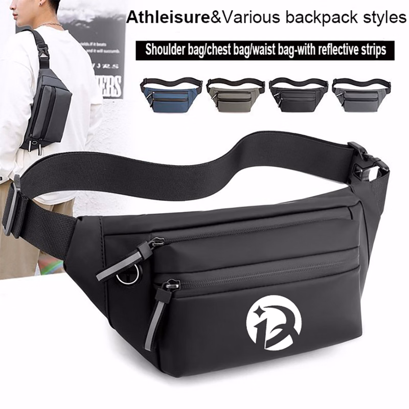 Nylon Large Capacity Fanny Pack for Women Men