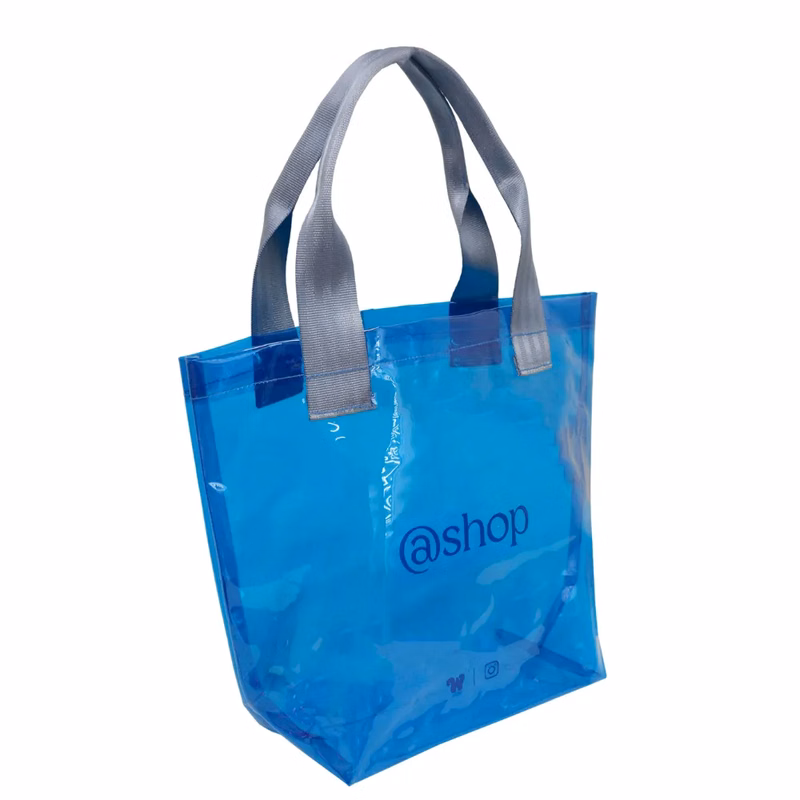 Clear Vinyl Tote Bag