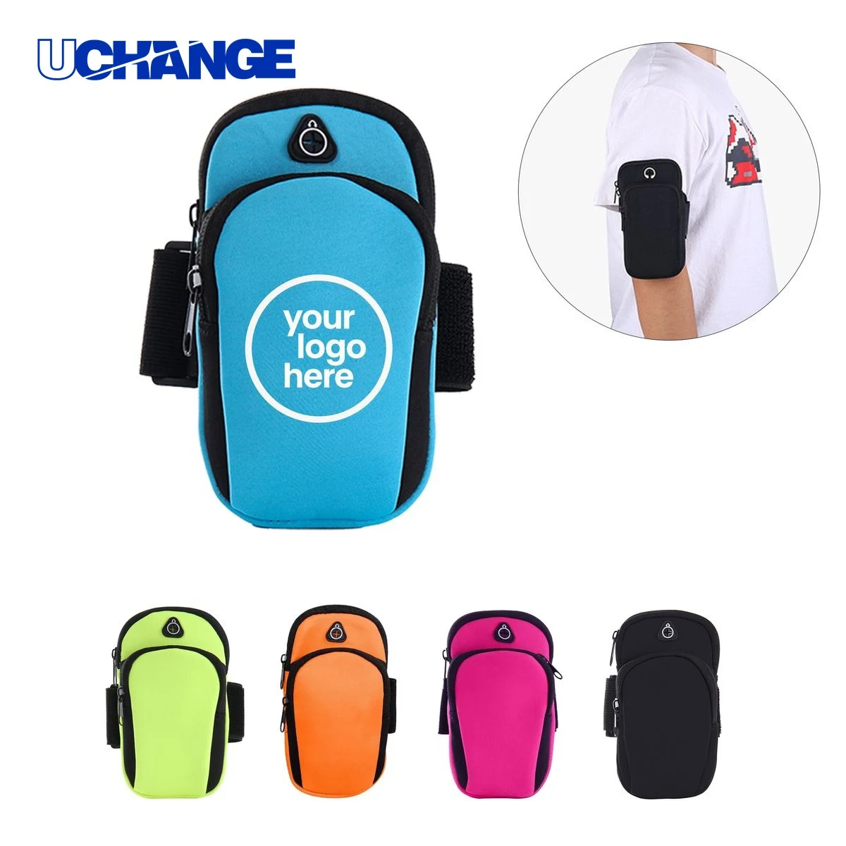 Waterproof Running Armband Organizer 1