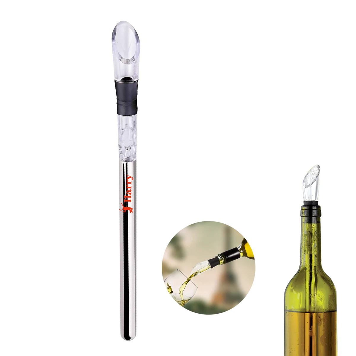 3-In-1 Stainless Steel Wine Bottle Cooler Stick 1