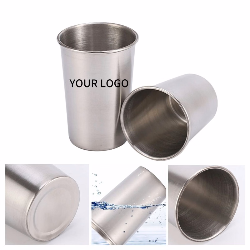 Durable Steel Cup for Camping or Travel