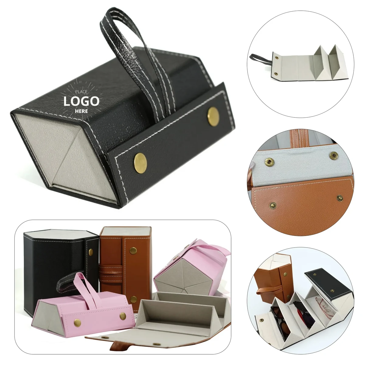 Multi Grid Folding Glasses Storage Box 1