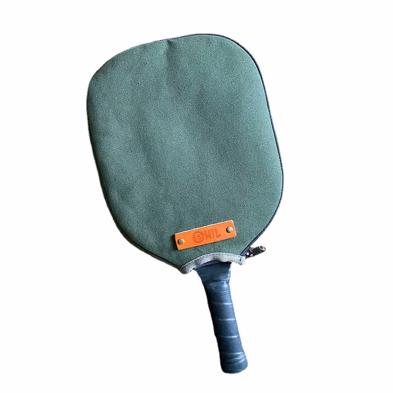 Personalized Canvas Pickleball Paddle Cover