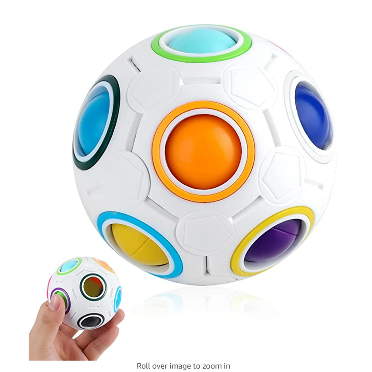 Rainbow Fidget Puzzle Ball 1