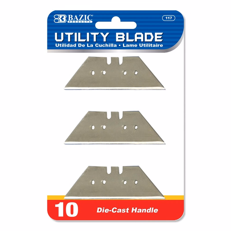 Utility Knife Replacement Blades - 8 per Pack