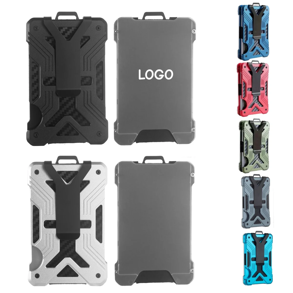 RFID Aluminum Card Holder Anti Theft 1