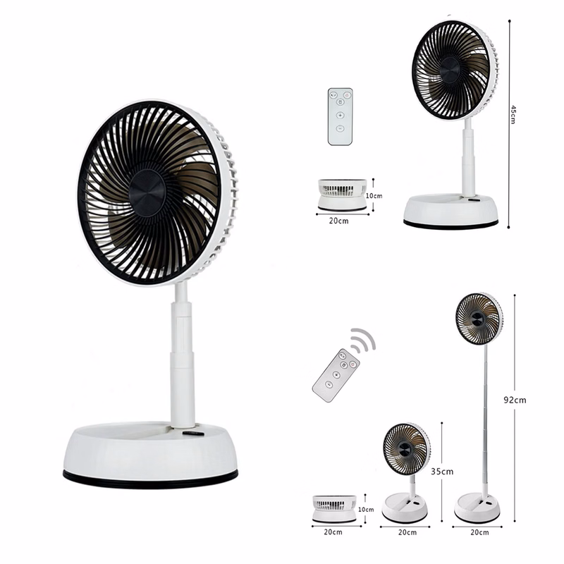 Retractable Dual-Purpose Silent Fan