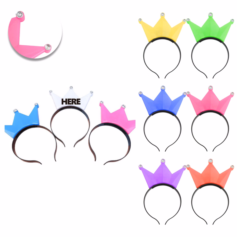 Rhinestone Tiara Headwrap