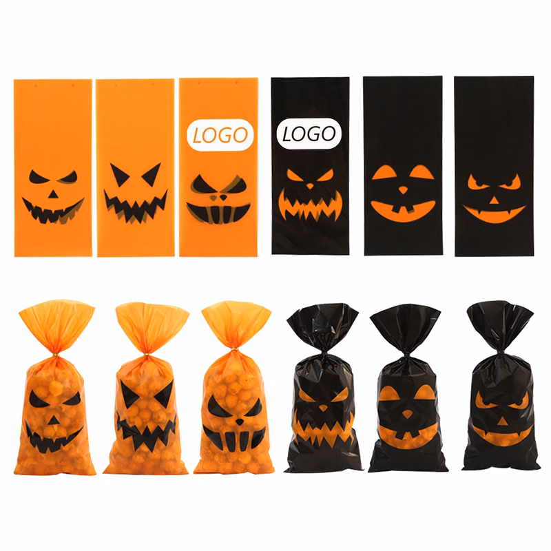 Halloween Pumpkin Treat Bag