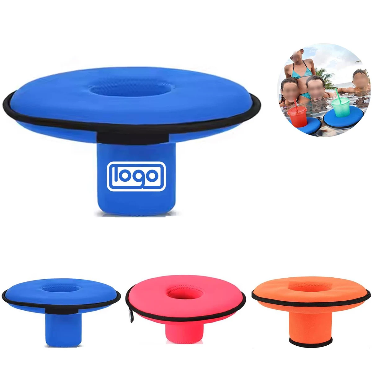 Neoprene Floating Pool Water Fun Drink Holder 1