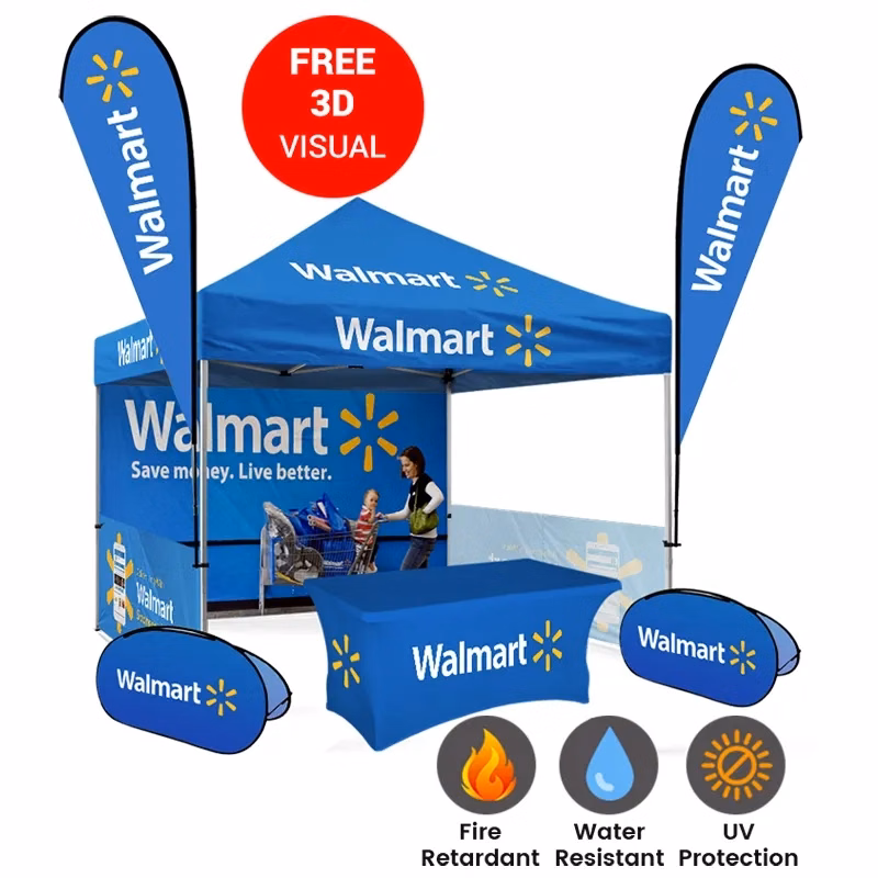 Custom Printed Advertising Tent Package 10ft x 10ft