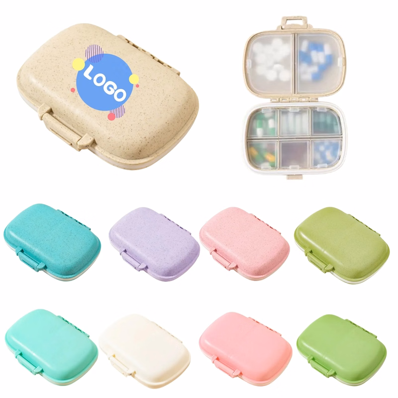 Convenient Wheat Waterproof Medicine Box