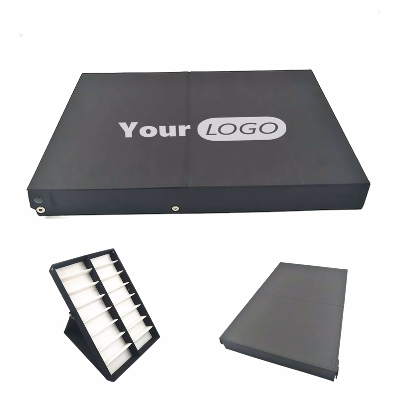 Polyester 16 Grid Glasses Display Box