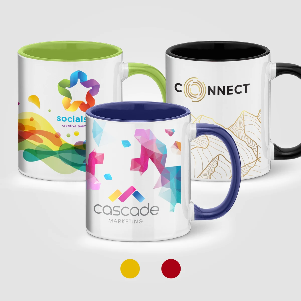 SimpliColor 12 oz. Ceramic Mug with ColorPop 1