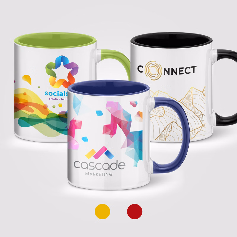 SimpliColor 12 oz. Ceramic Mug with ColorPop