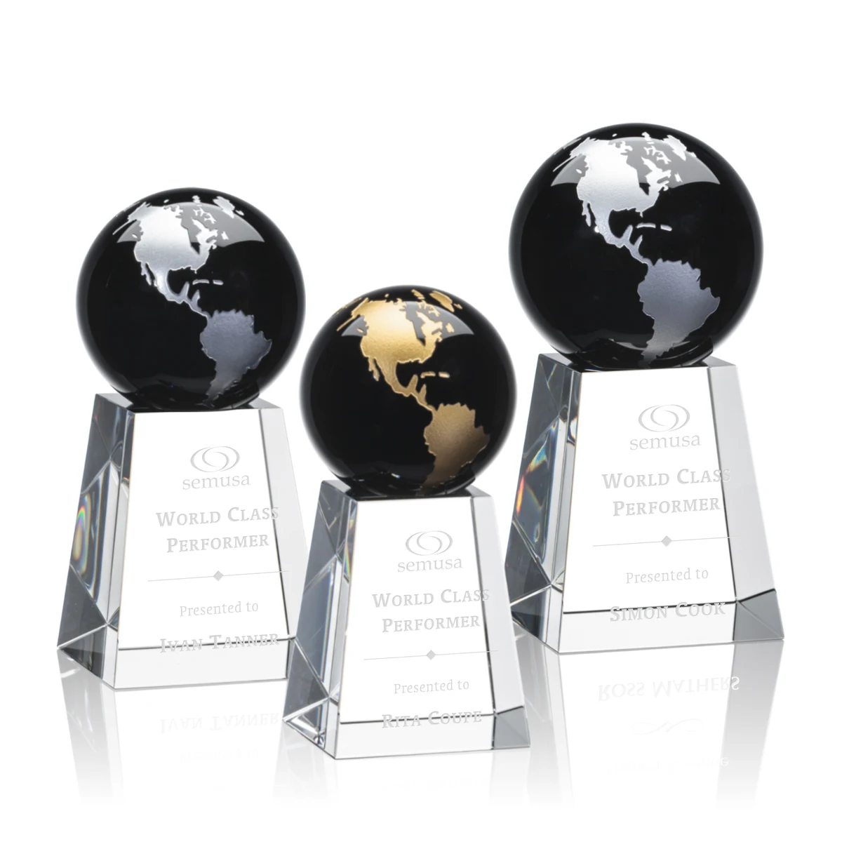 Heathcote Globe Award - Black/Gold 1