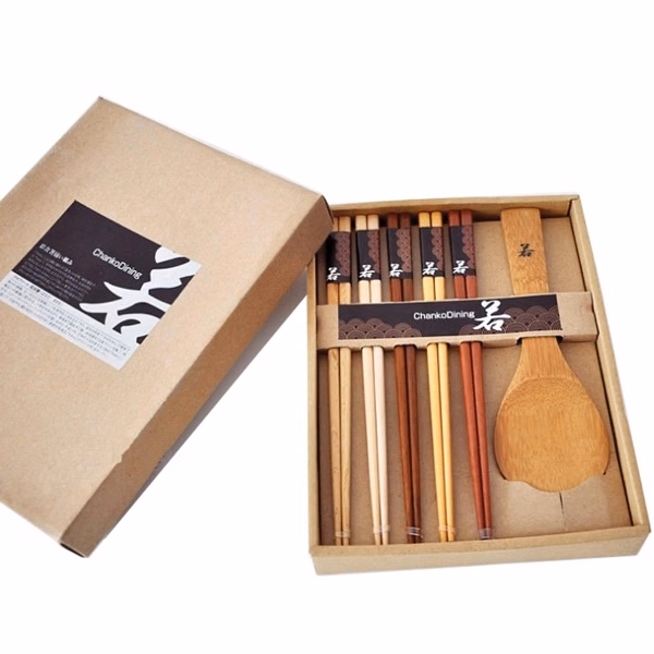 High-quality Wooden Chopstick And Spoon Set
