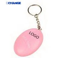 Football-Shaped Personal Safety Alarm with Keychain for Emergency Use 1