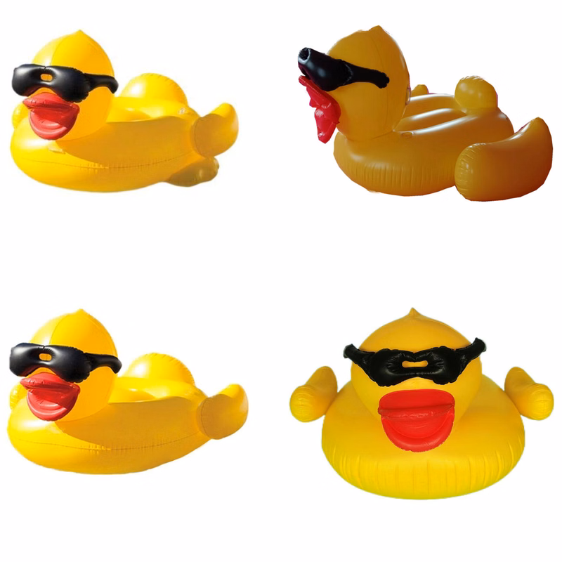 Yellow Duck Inflatable Pool Floats