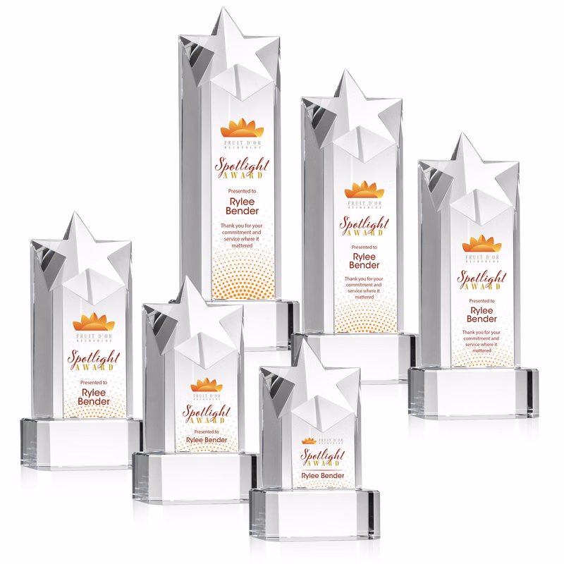 Berkeley VividPrint™ Award on Padova Base - Clear