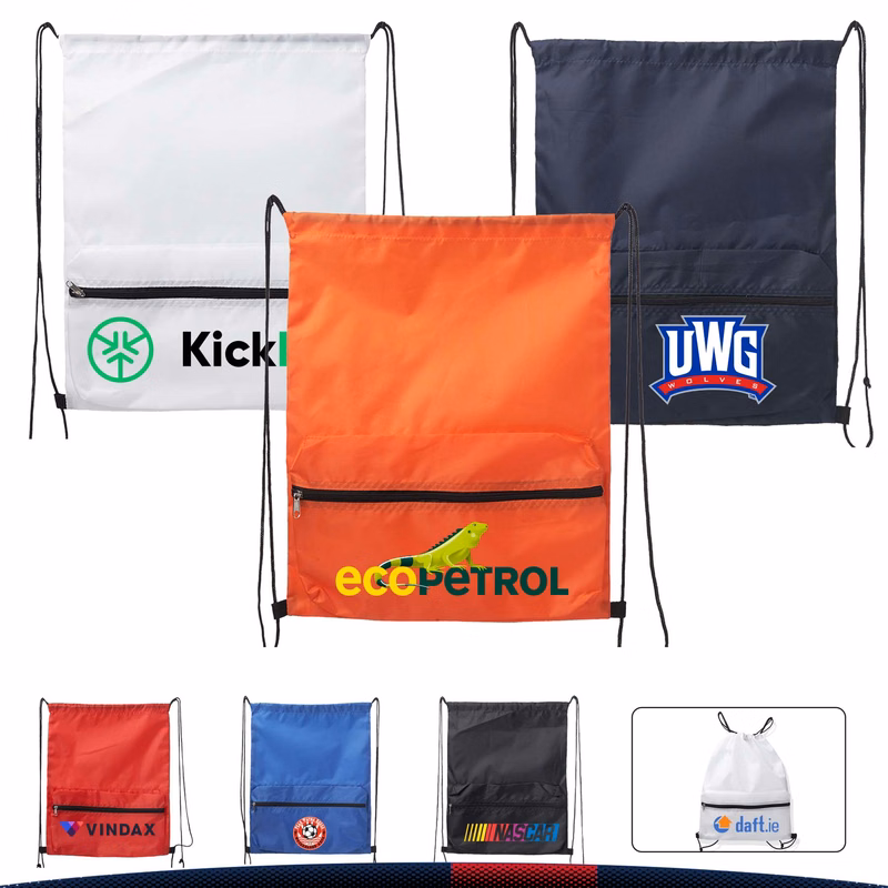 Rabia Drawstring Backpacks