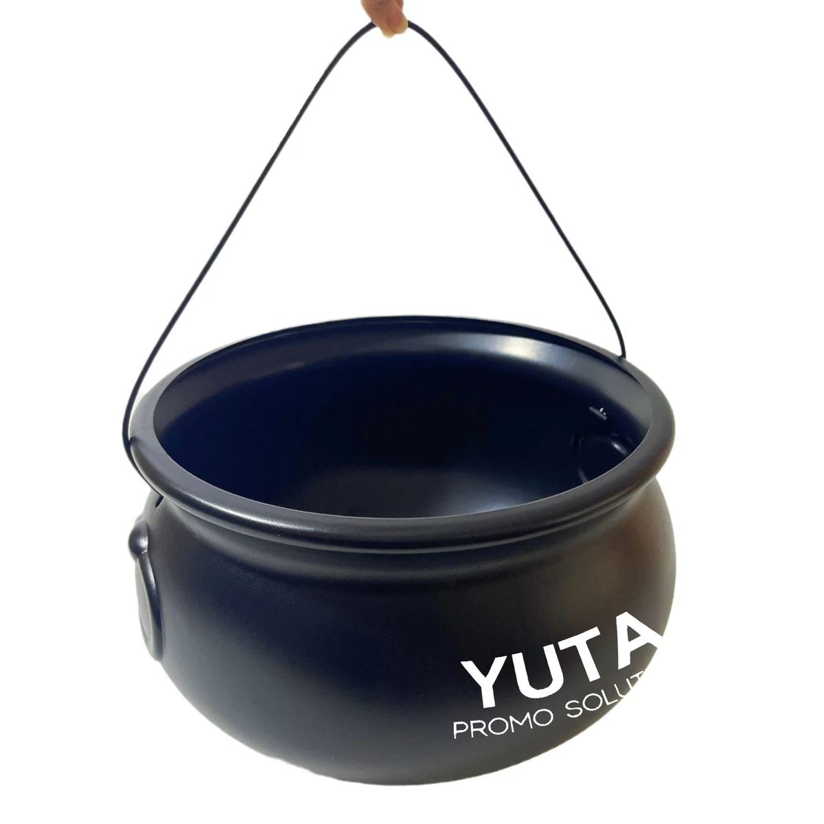 Big Size Halloween Witch Candy Jar Cauldron 1