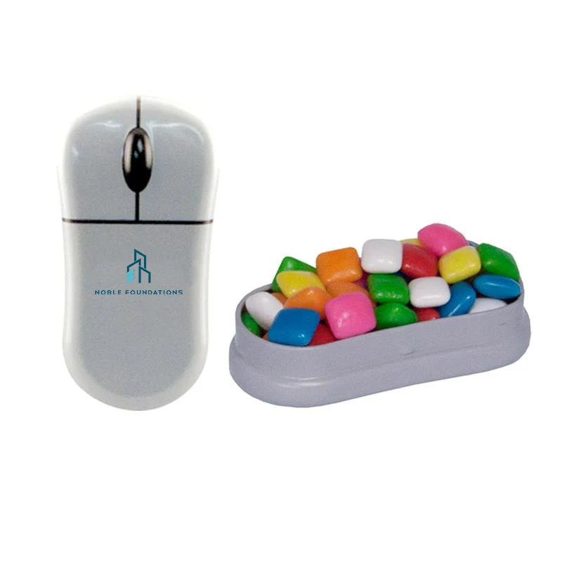 Mouse Mint Tin Jelly Beans, Chicles Gum 1