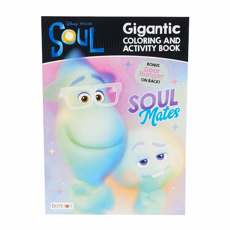 Disney-Pixar Soul Gigantic Coloring Books - 192 Pages