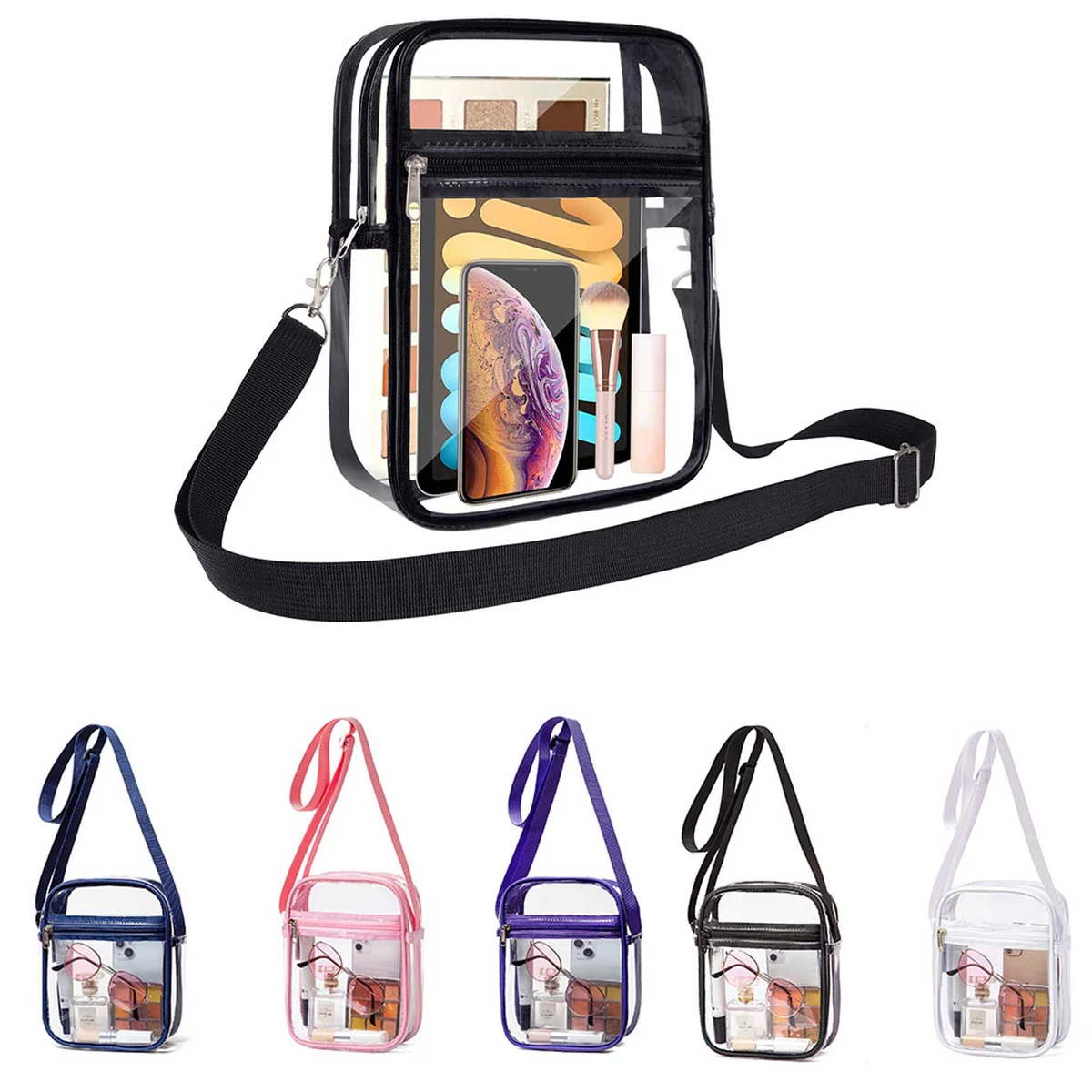 Clear PVC Stadium Bag 1