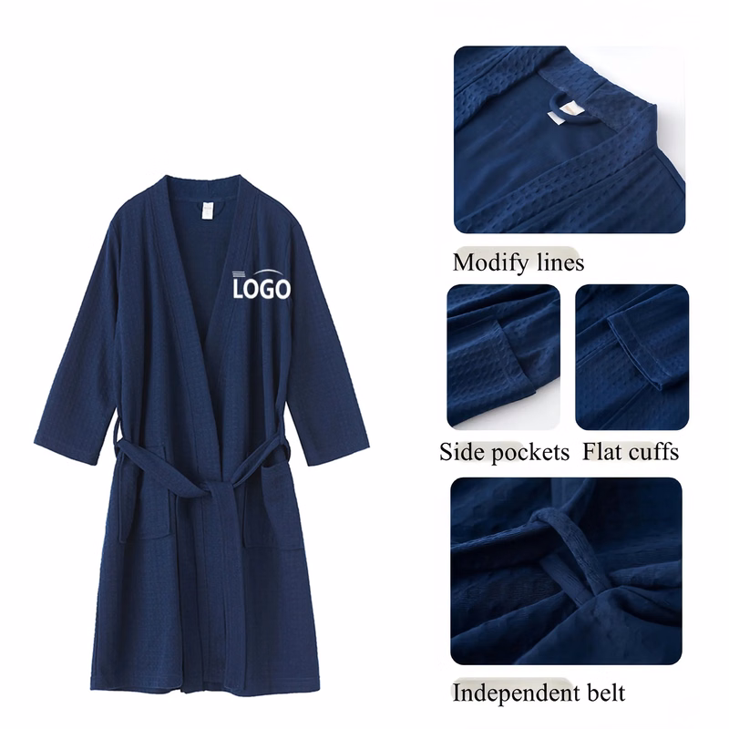 Soft Quick Dry Unisex Sauna Robe Apparel