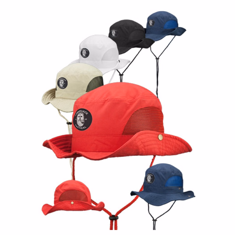 Bucket Hat with Mesh Side