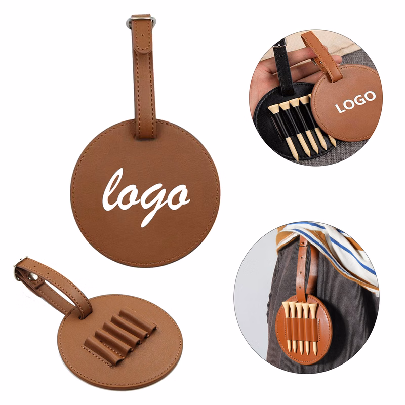 PU Golf Ball Peg Bag
