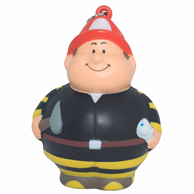 Fireman Bert Stress Reliever Keyring