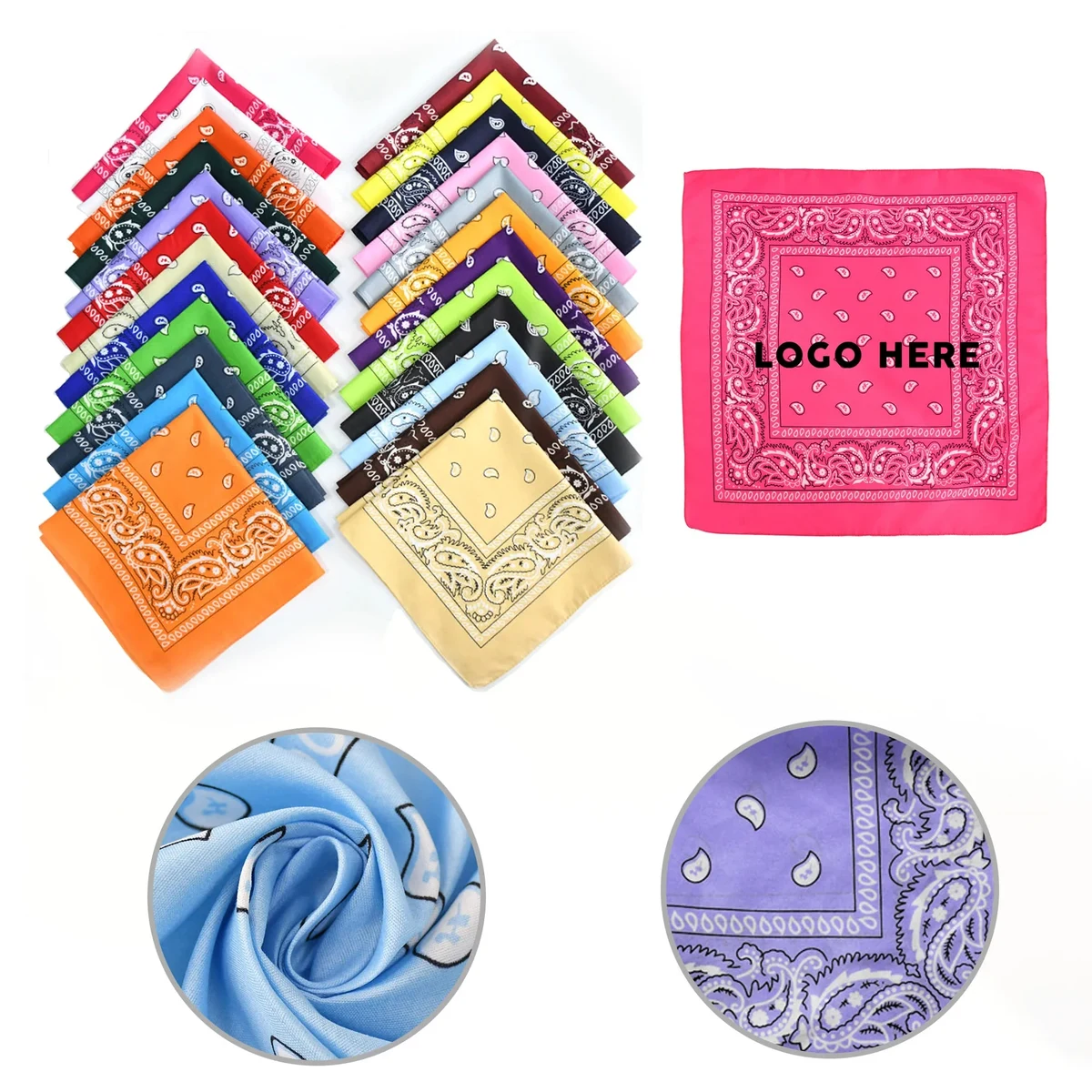 Multi Purpose Paisley Bandana 1