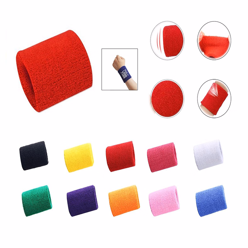 Sport Embroidery Cotton Wristband