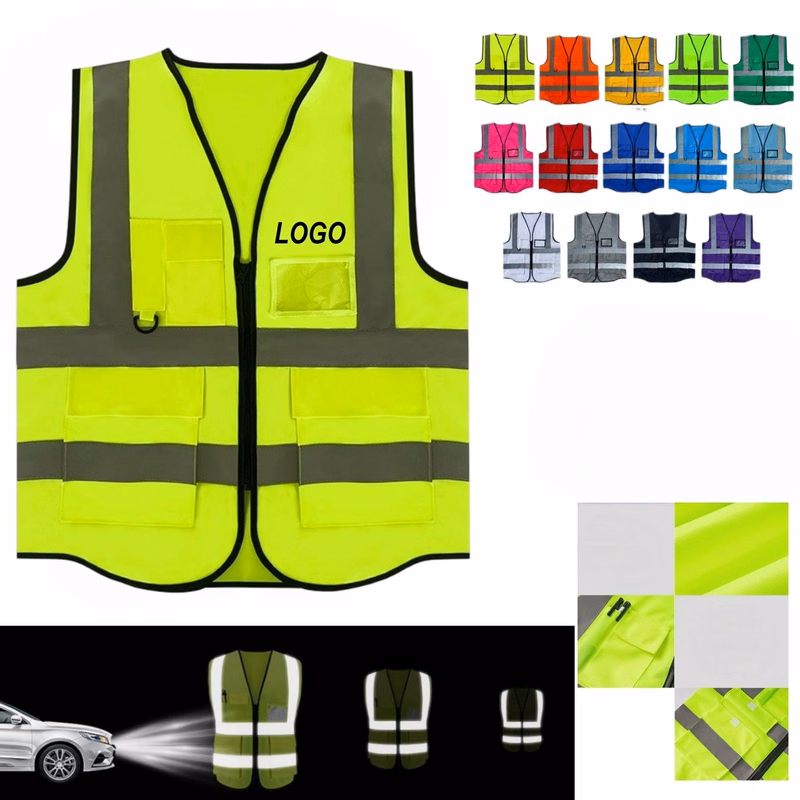 Mesh Breathable Reflective Adult Safety Vest