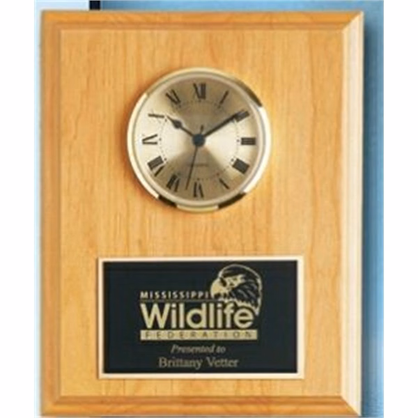 Alderwood Clock Plaque