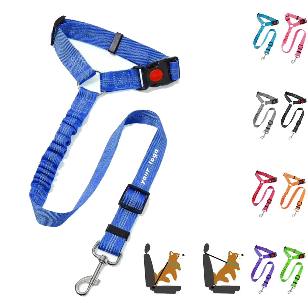Comfortable Dog Seat Belt 1