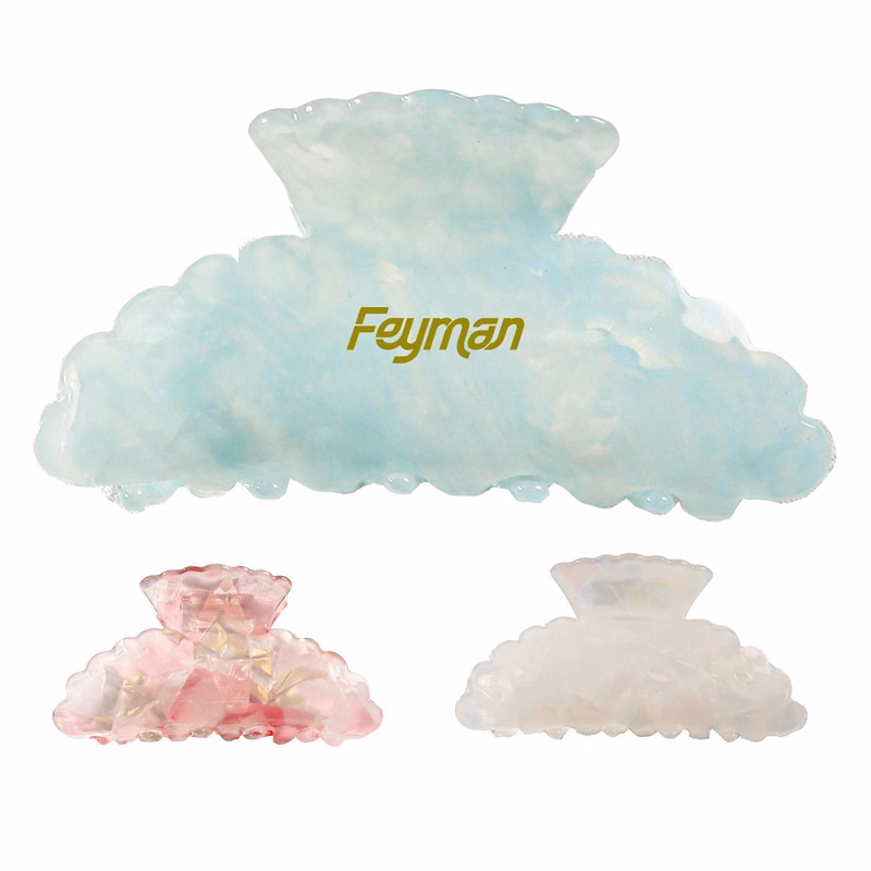 Women Large PVC Hair Claw Clip