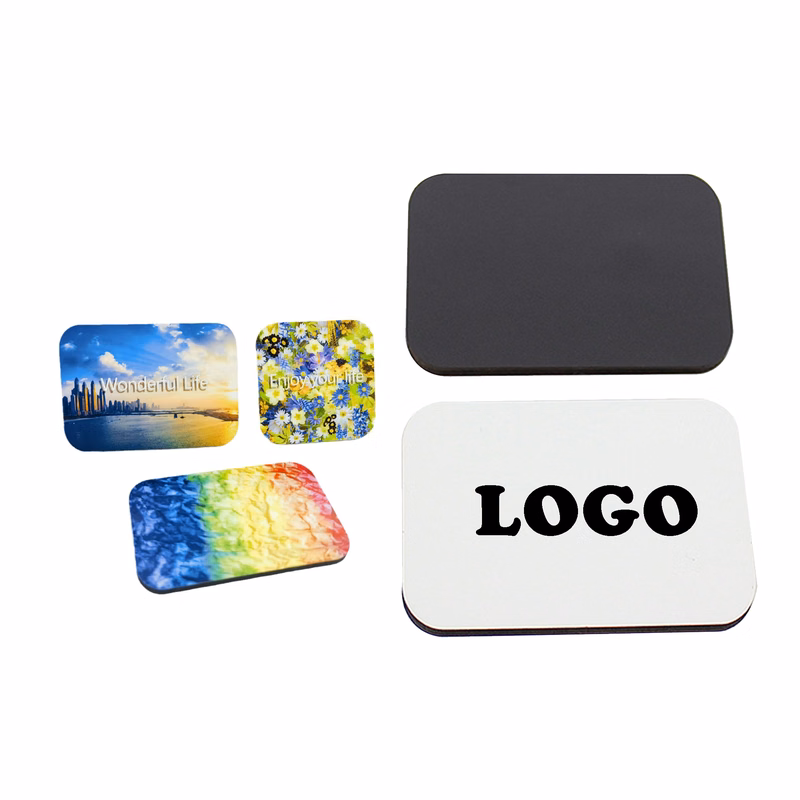 MOQ 50 Creative Rectangle Magnetic Fridge Stickers
