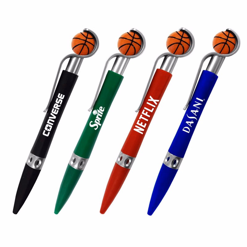 Basketball Ballpoint Custom Pens - Sports & Basketball Promotions