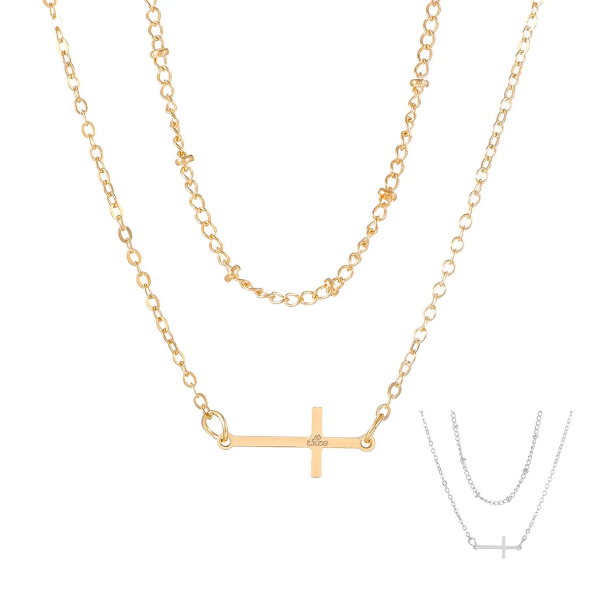 Cross necklace 1