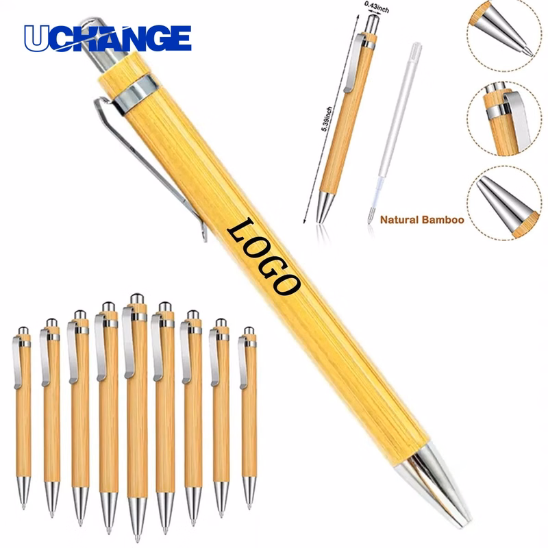 Bamboo Ballpoint Pen Eco-Friendly Writing Instrument